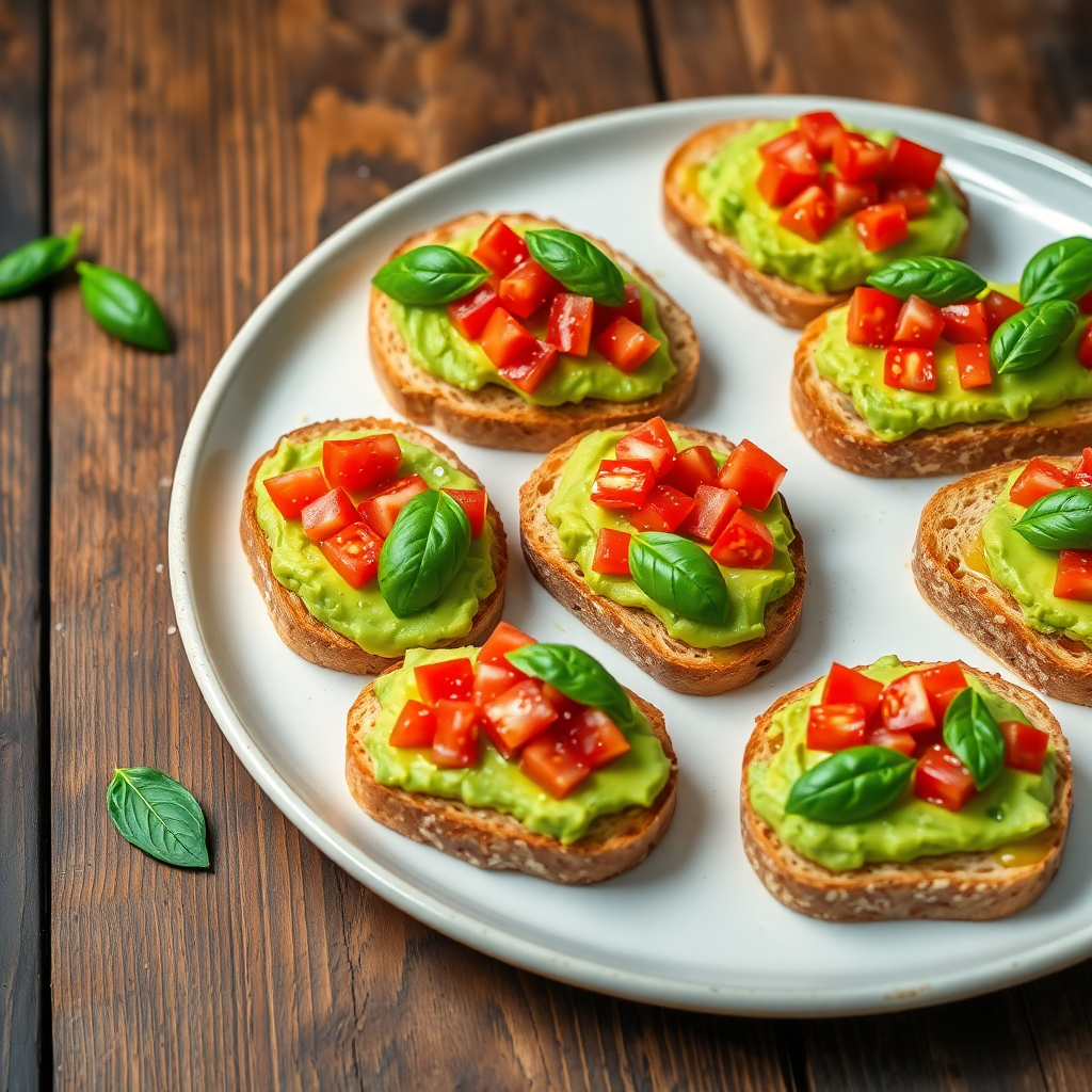 Avocado Bruschetta