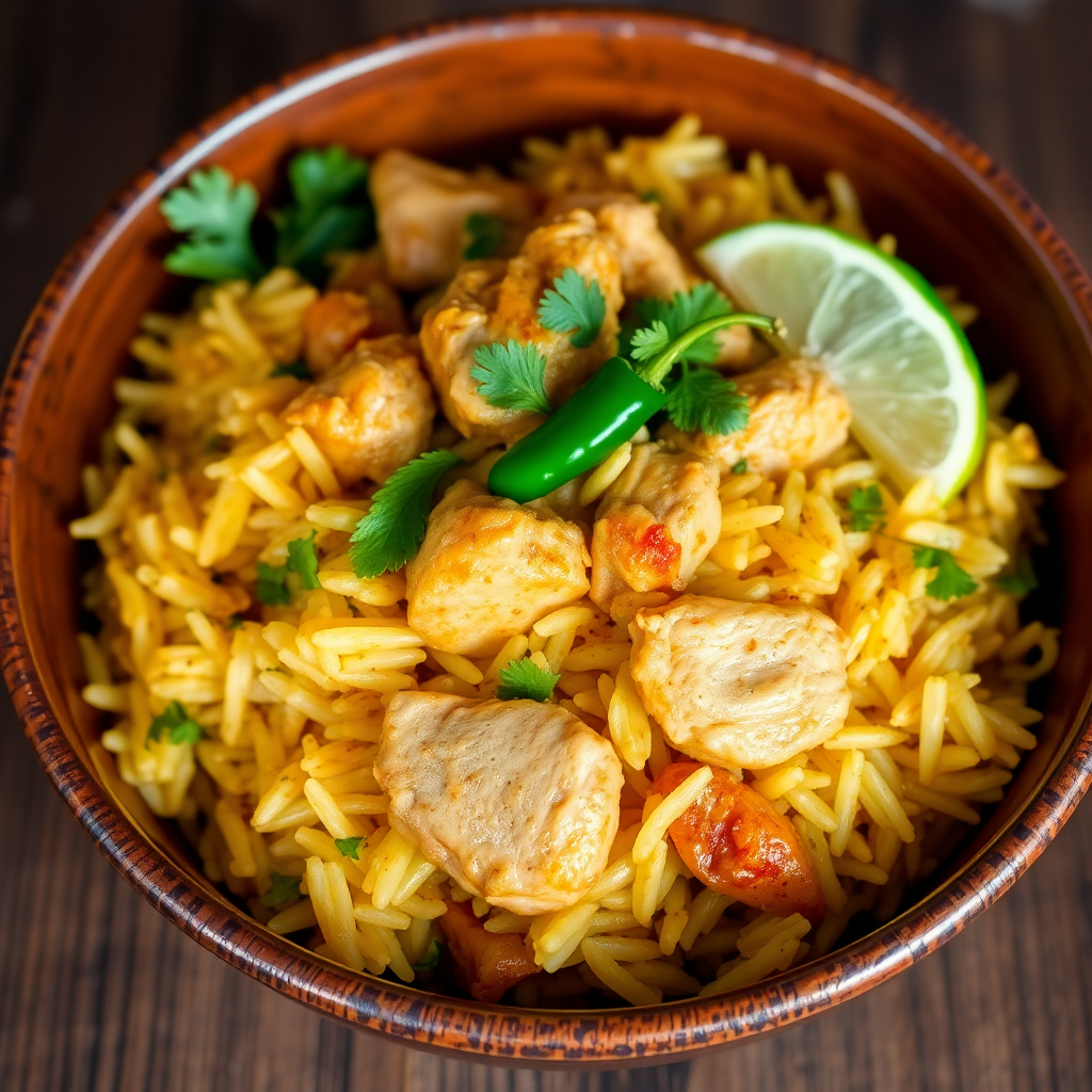 Chicken Biryani for One