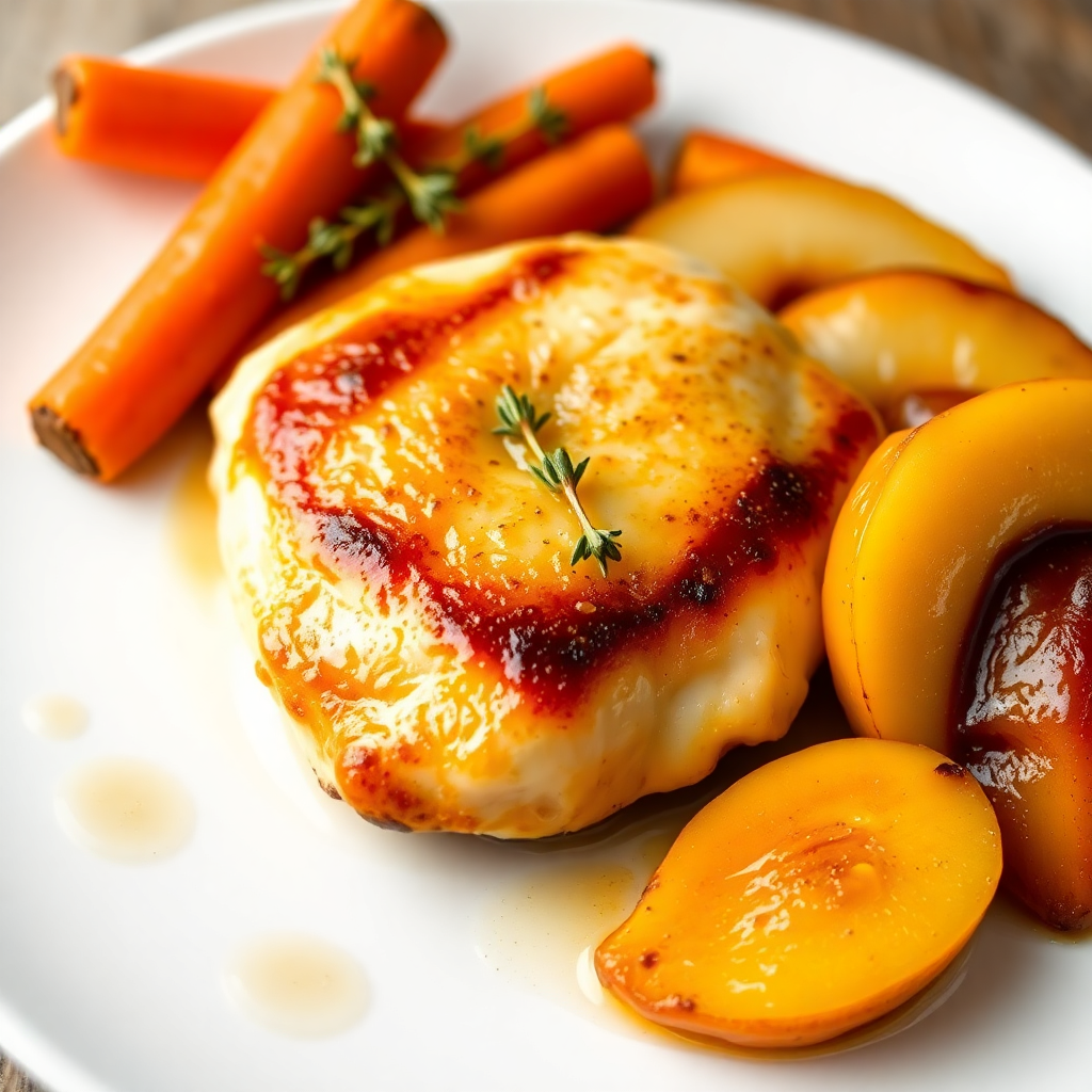 French Chicken with Apples and Carrots