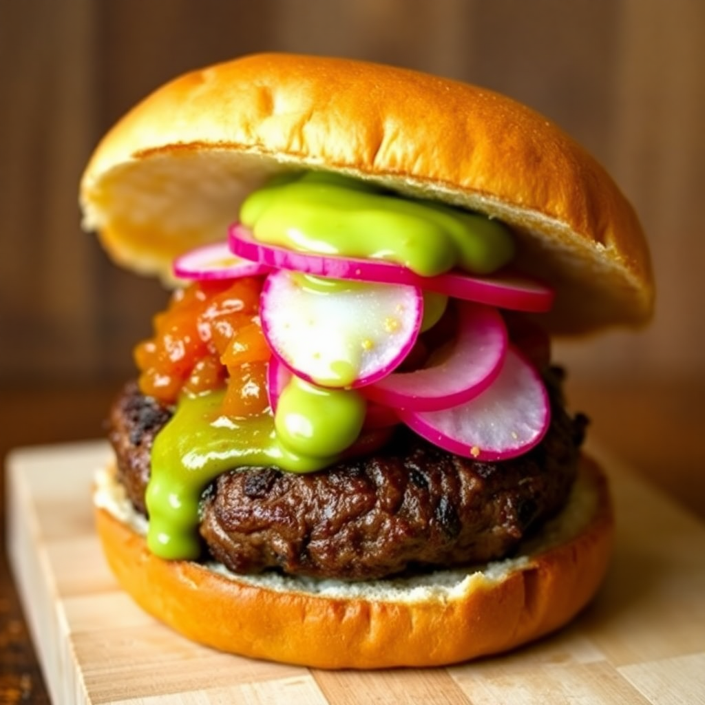 Australian Korean Fusion Kangaroo Slider