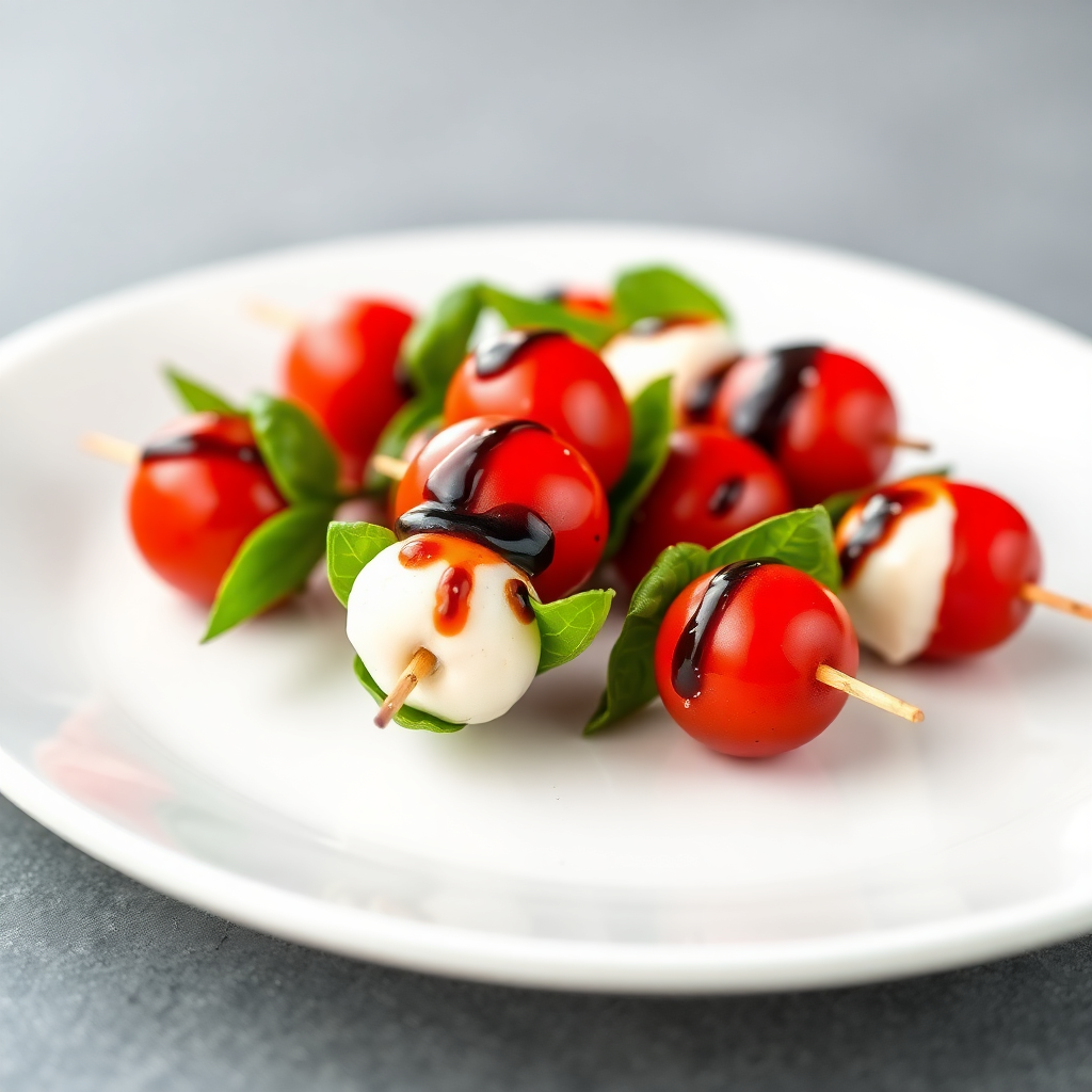 Mini Caprese Skewers