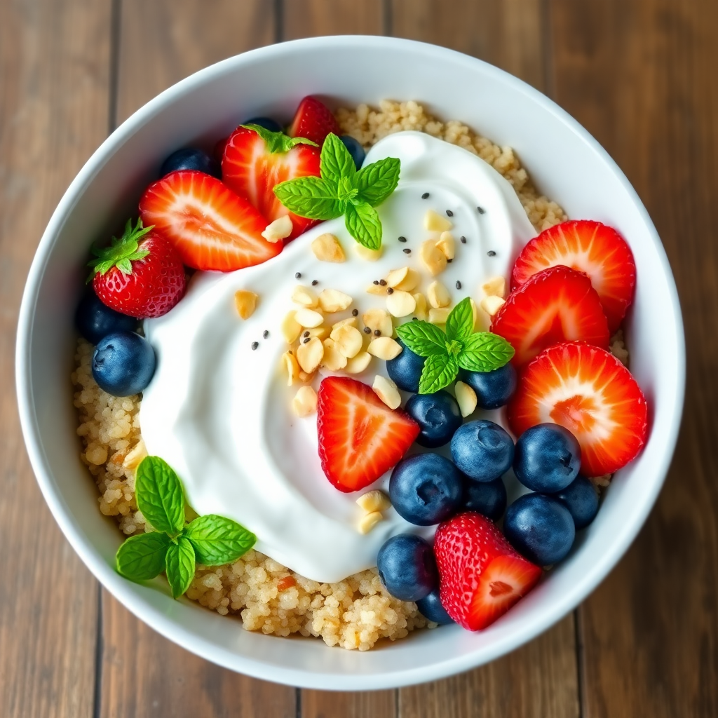Quinoa & Berry Power Breakfast Bowl