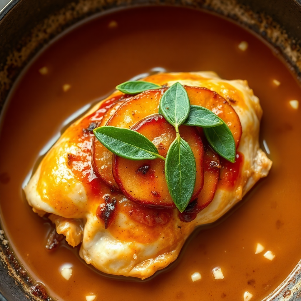 Apple and Sage Chicken Skillet