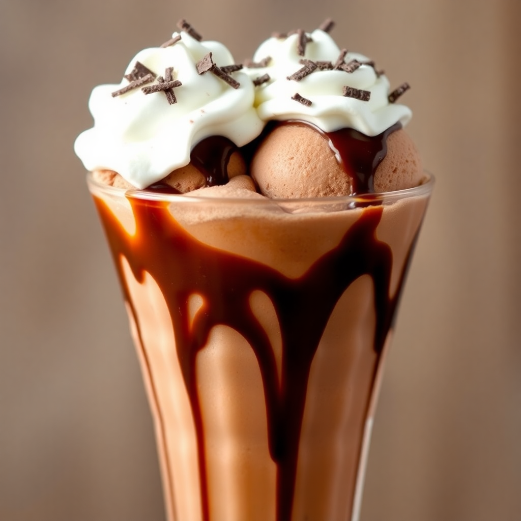 Chocolate Ginger Beer Float