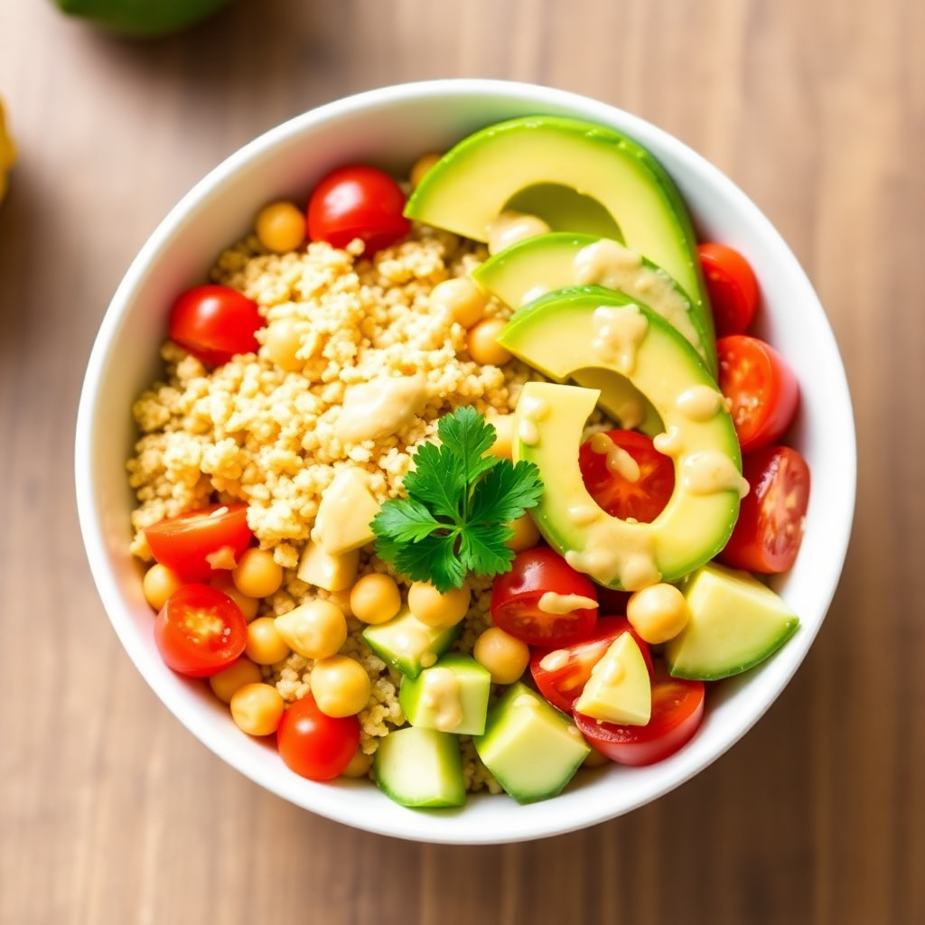 Quinoa & Chickpea Power Bowl