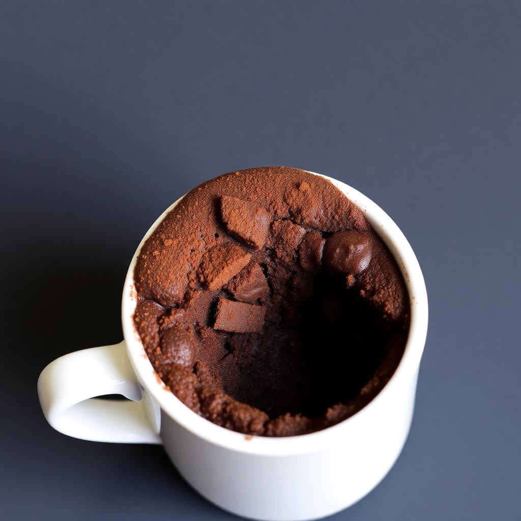 Classic Chocolate Microwave Mug Cake