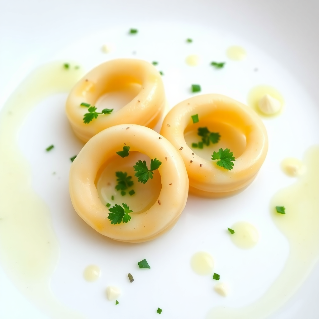 Garlic Butter Sautéed Squid