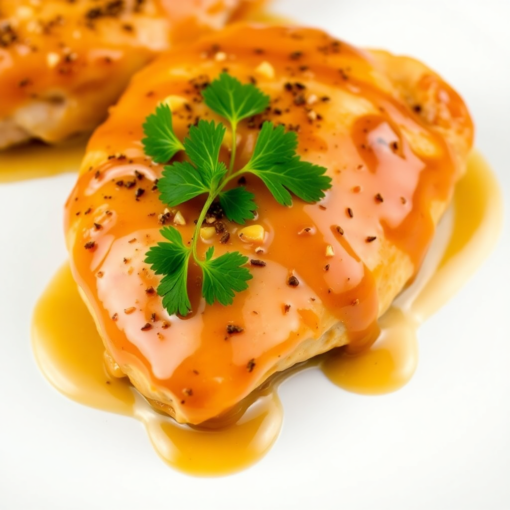 Honey Mustard Glazed Chicken Breast