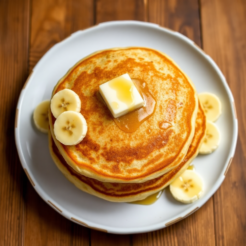 Banana Egg Pancakes