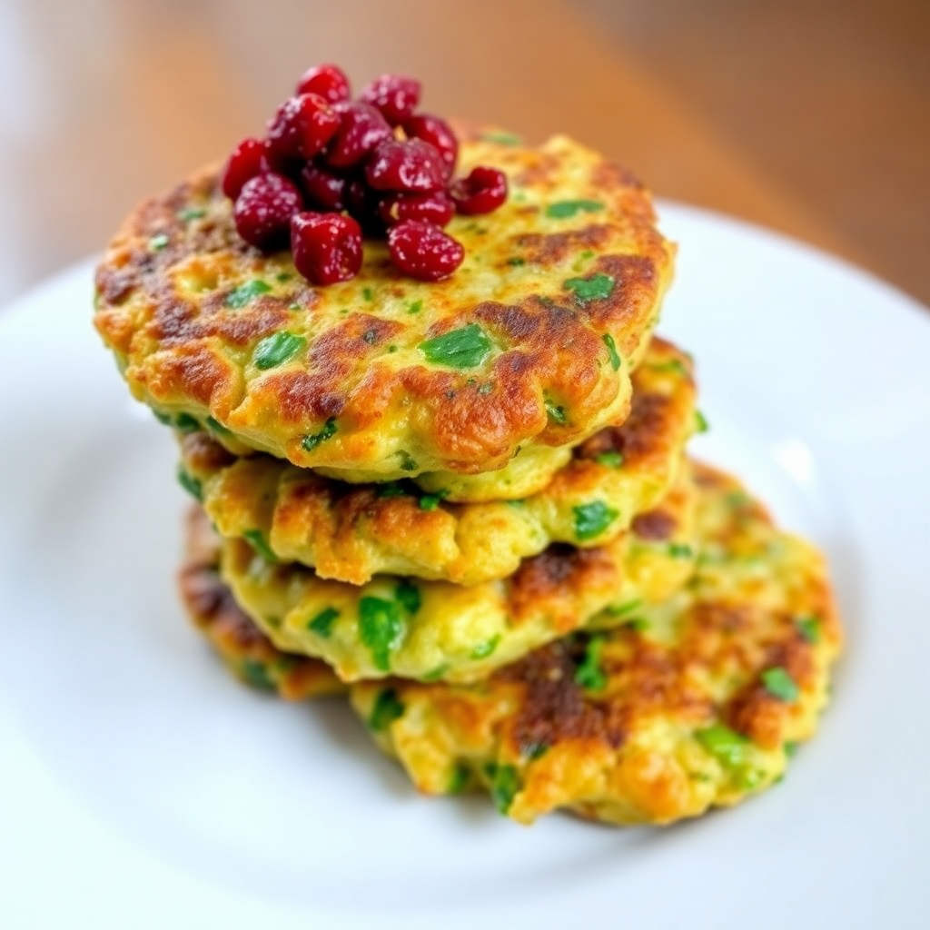 Koofteh Sabzi (Persian Herb Fritters)
