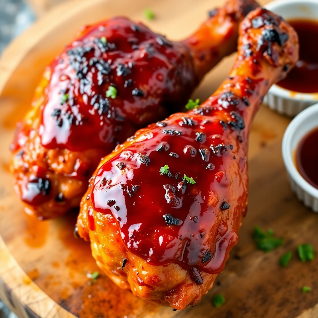 Smoky BBQ Chicken Drumsticks