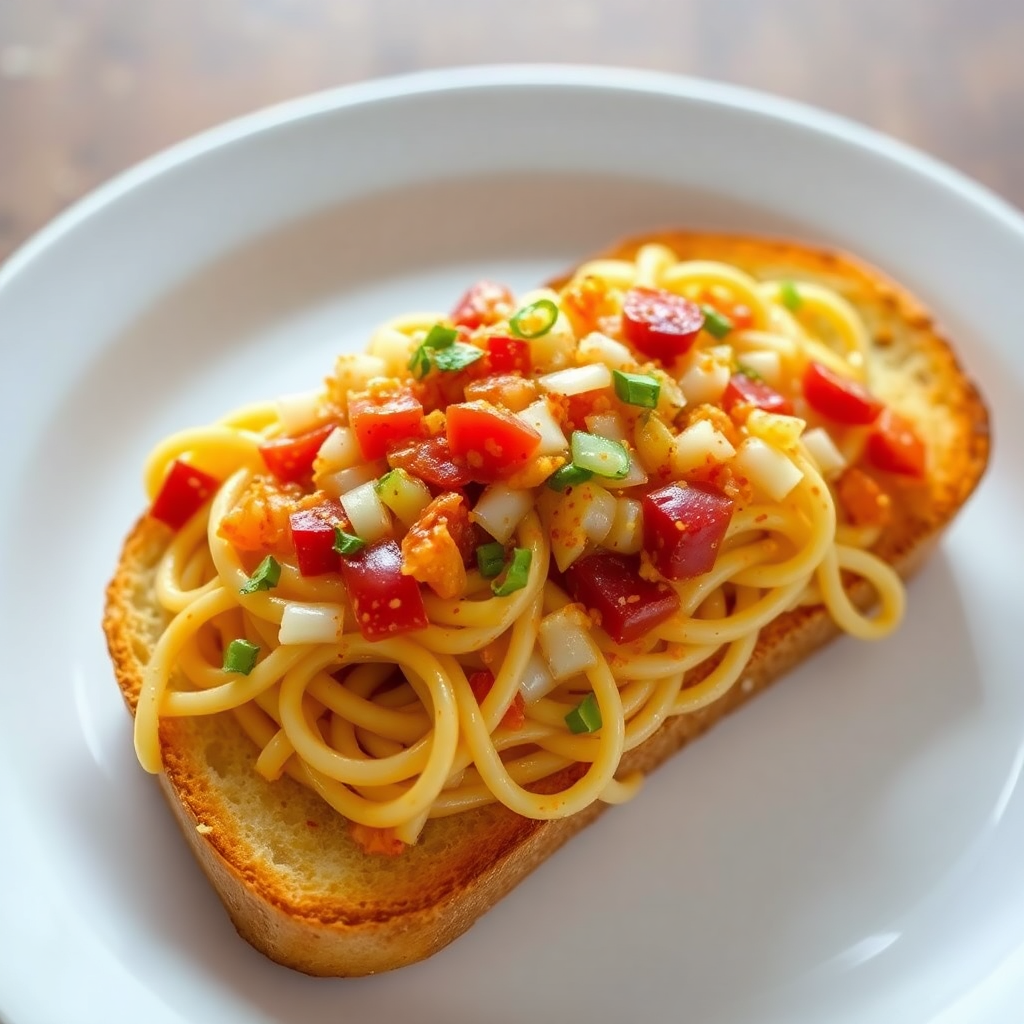 Spicy Maggie Toast