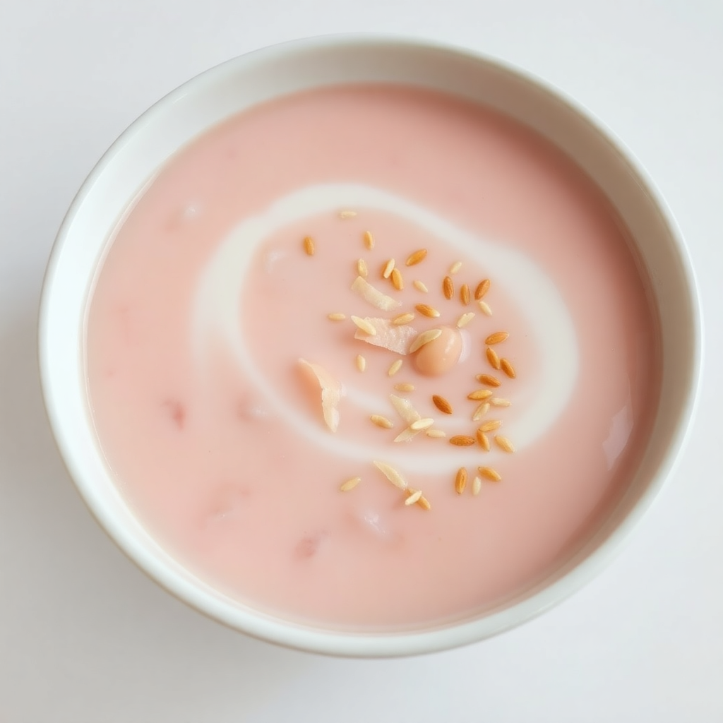Pink Bean Sweet Porridge