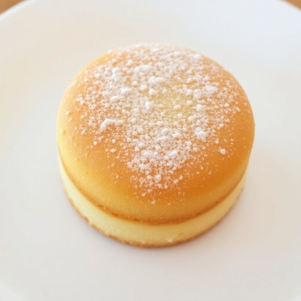 Mini Eggless Whole Wheat Vanilla Cake