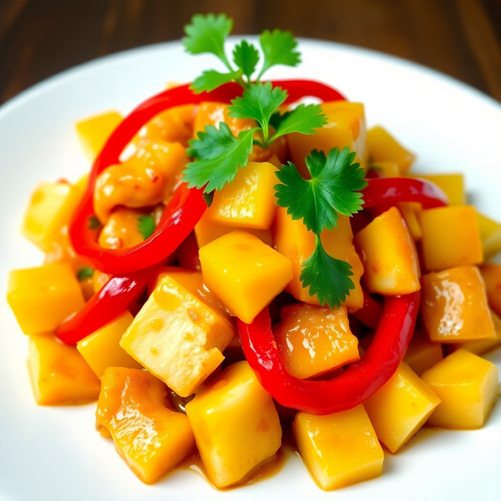 Spicy Pineapple Chicken Stir-Fry