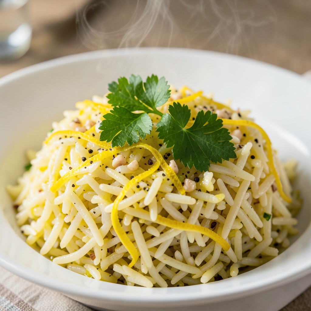 Lemon Herb Garlic Rice
