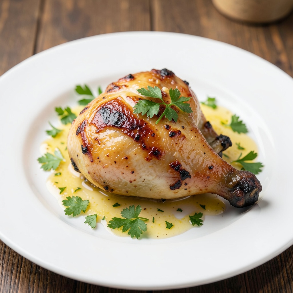 Lemon Herb Garlic Chicken Thigh