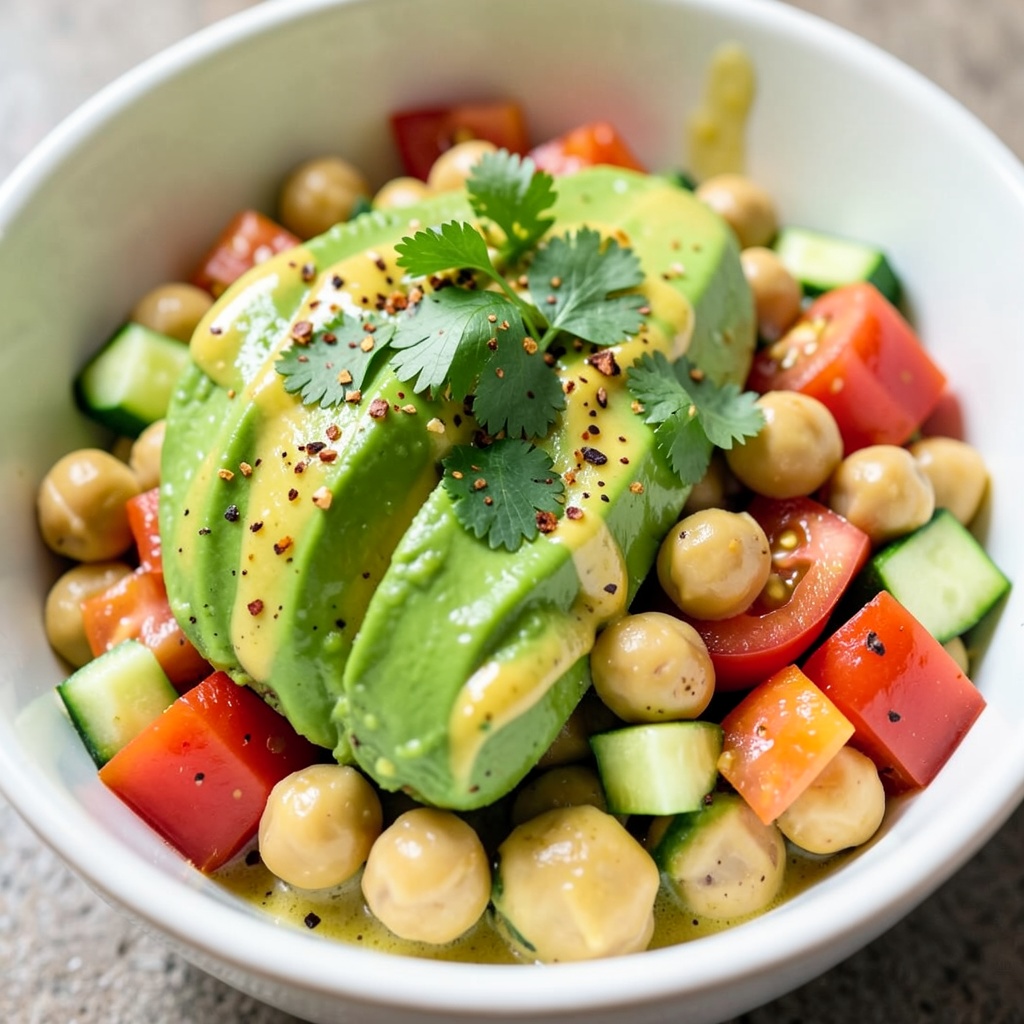 Avocado & Chickpea Power Bowl