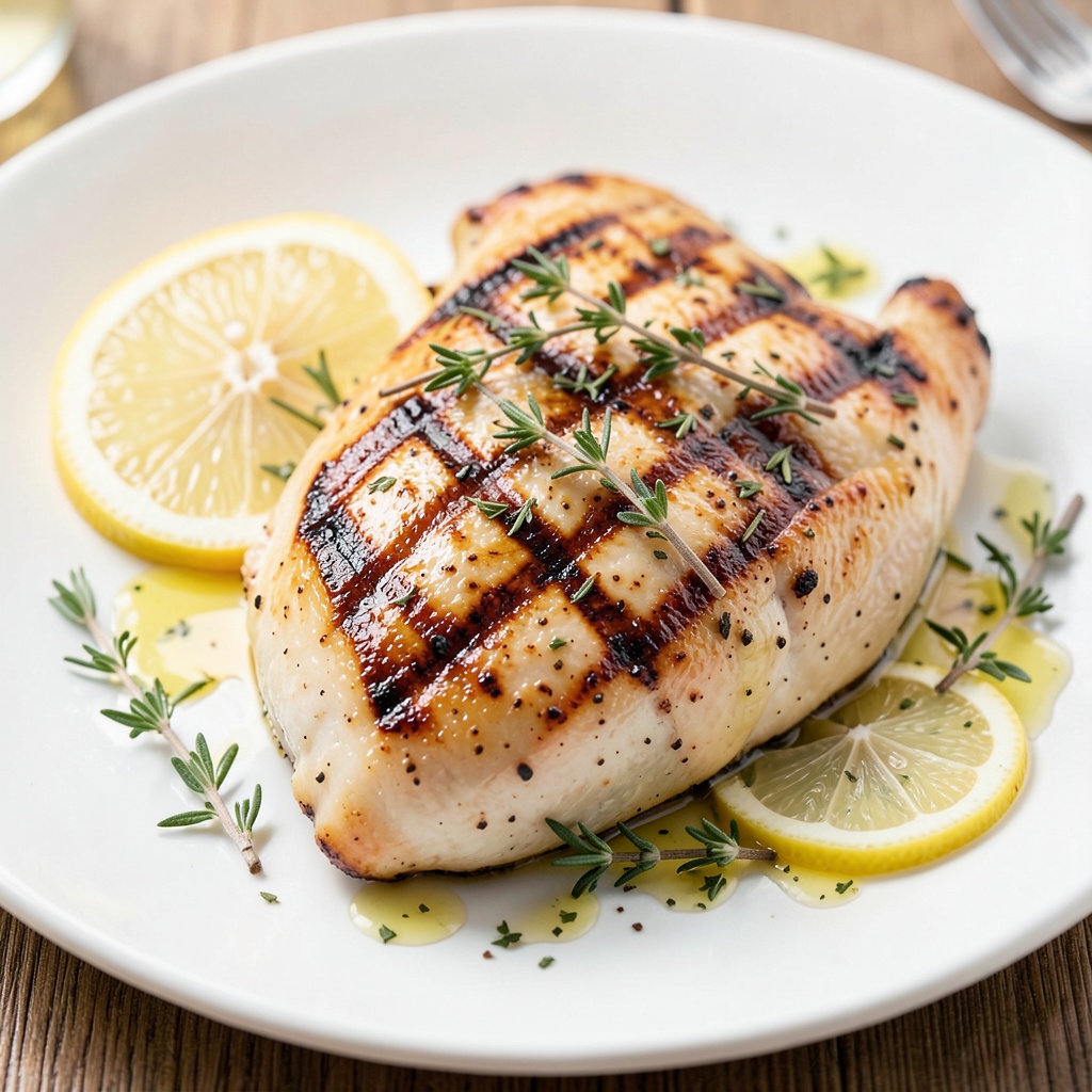 Lemon Herb Grilled Chicken Breast