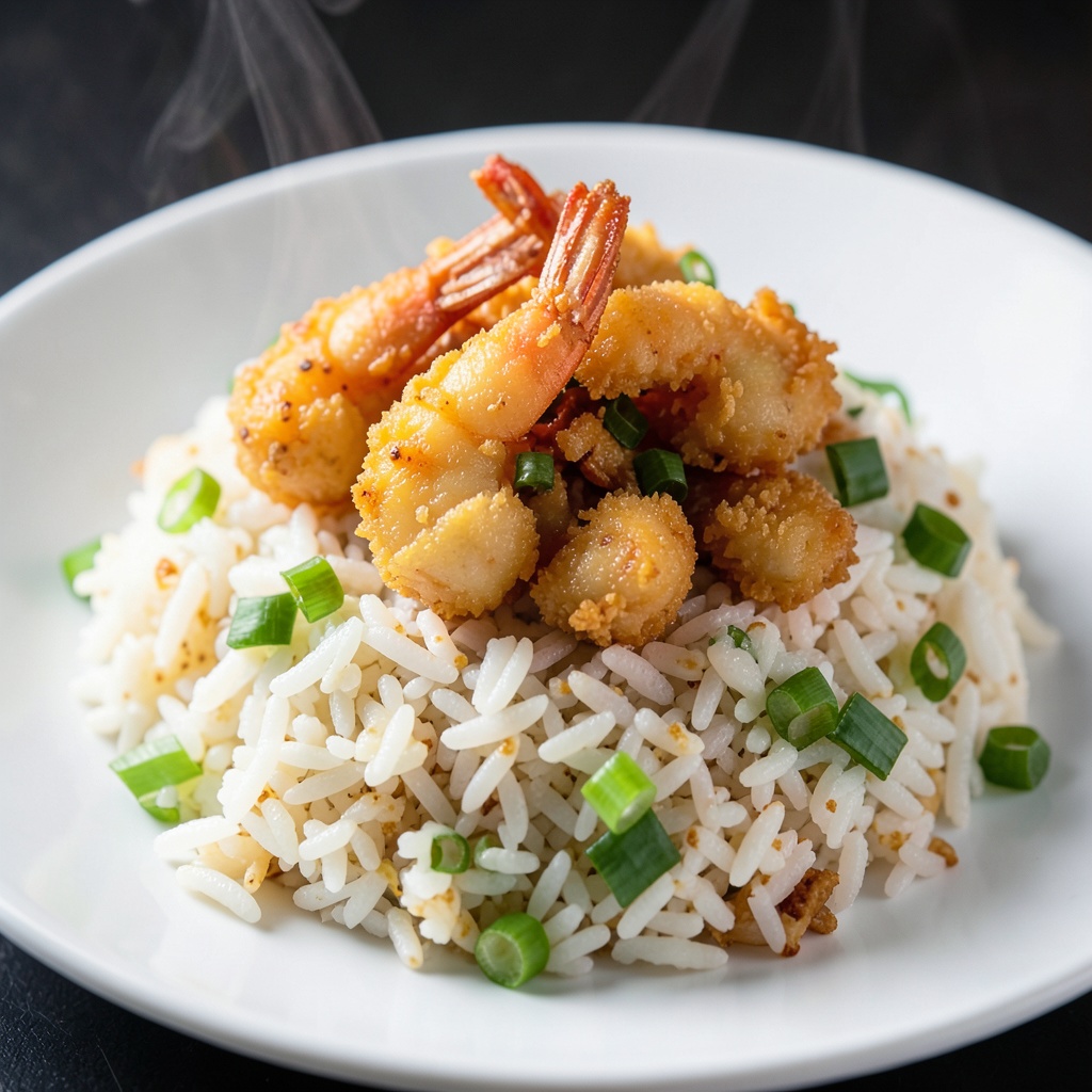 Crispy Shrimp Fried Rice