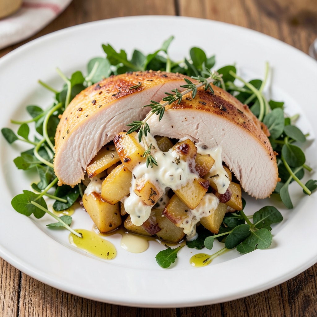 Apple Stuffed Chicken Breast