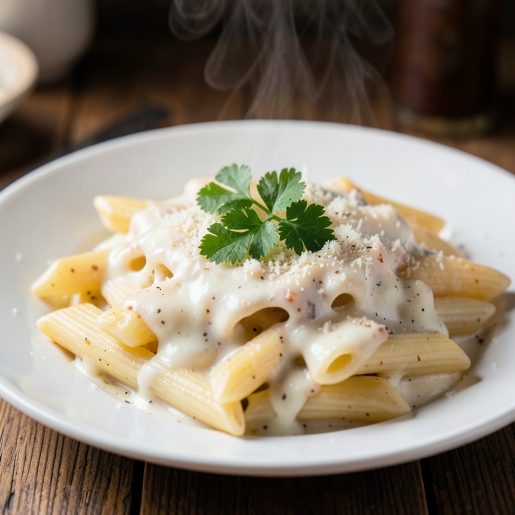 Creamy Garlic Parmesan Pasta
