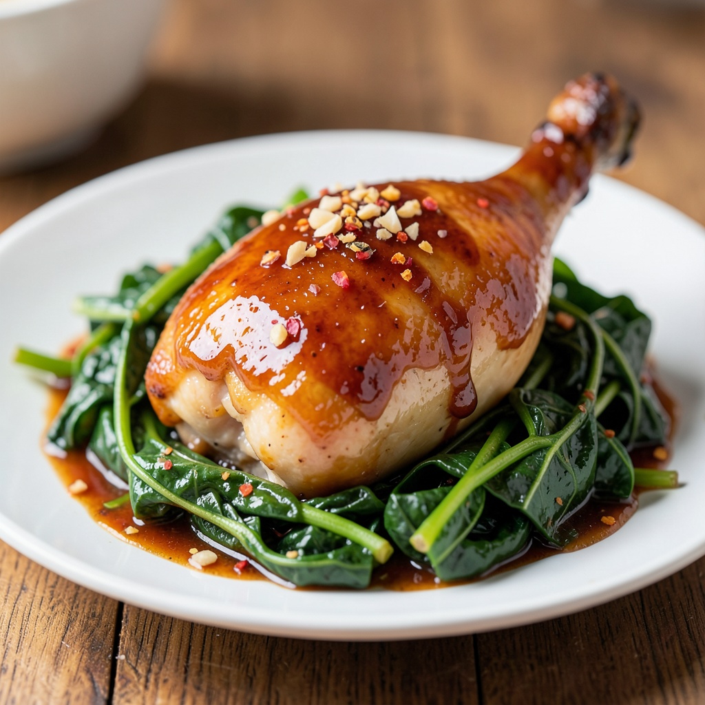 Savory Jam-Glazed Chicken Thigh