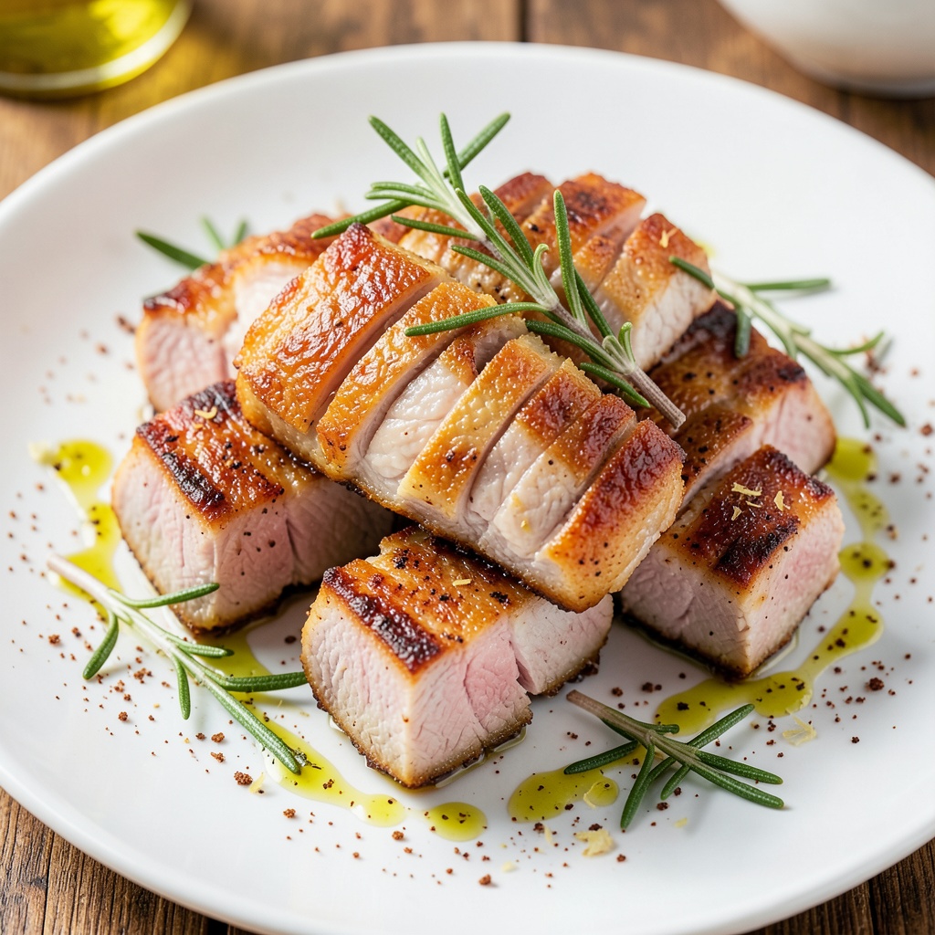 Crispy Pork Belly Reconstruction Grill