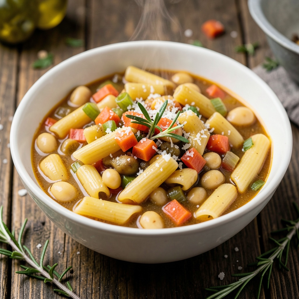 Classic Italian Pasta e Fagioli