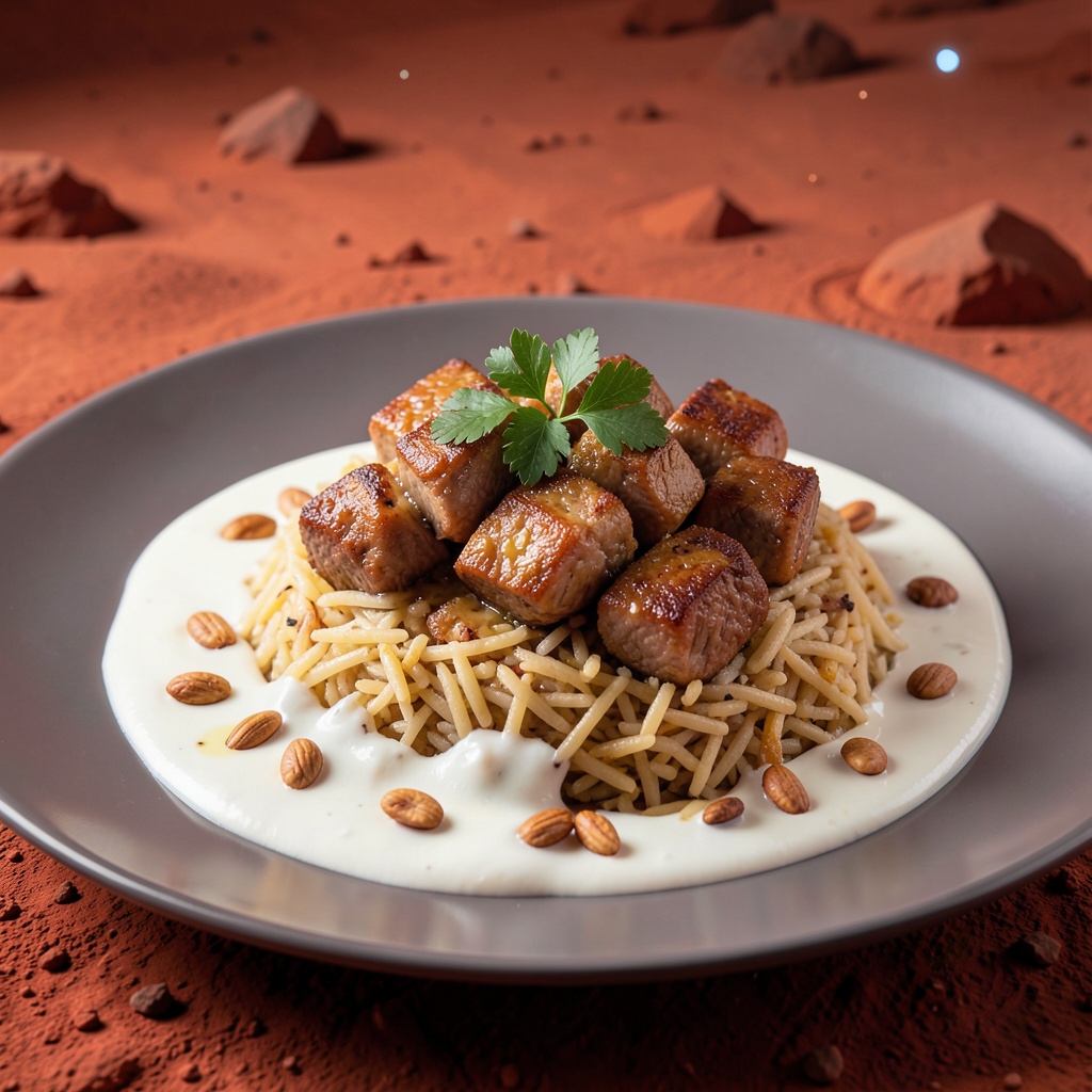 Mars Mansaf: The First Mansaf on the Red Planet