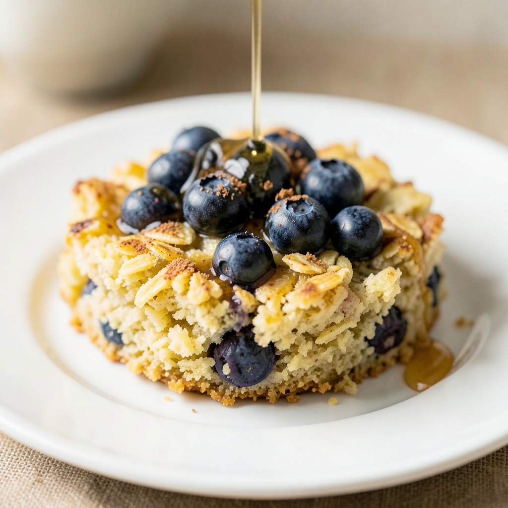 Blueberry Banana Oat Cake