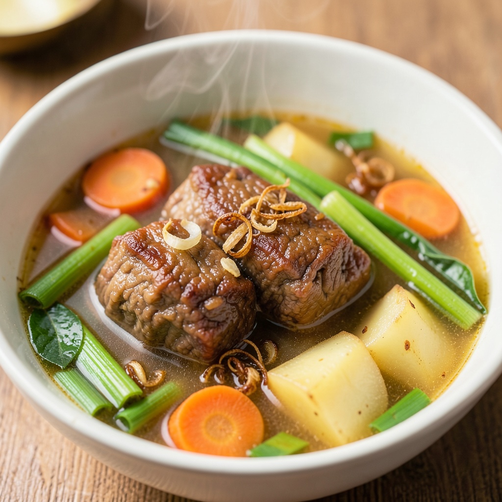 Indonesian Beef Soup (Sop Daging Sapi)