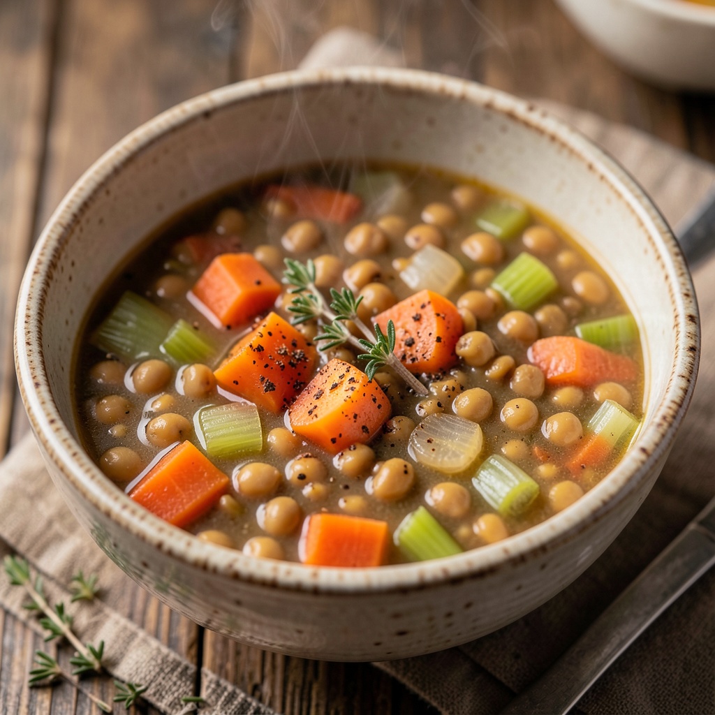 Hearty Lentil and Vegetable Soup