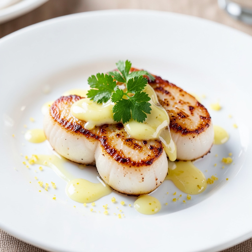 Sous Vide Lemon Garlic Butter Scallops