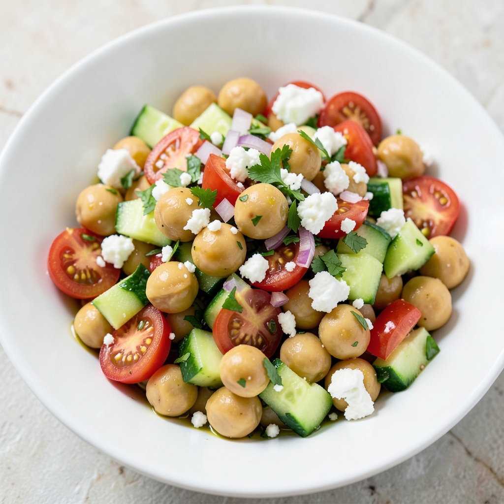 Mediterranean Chickpea Salad