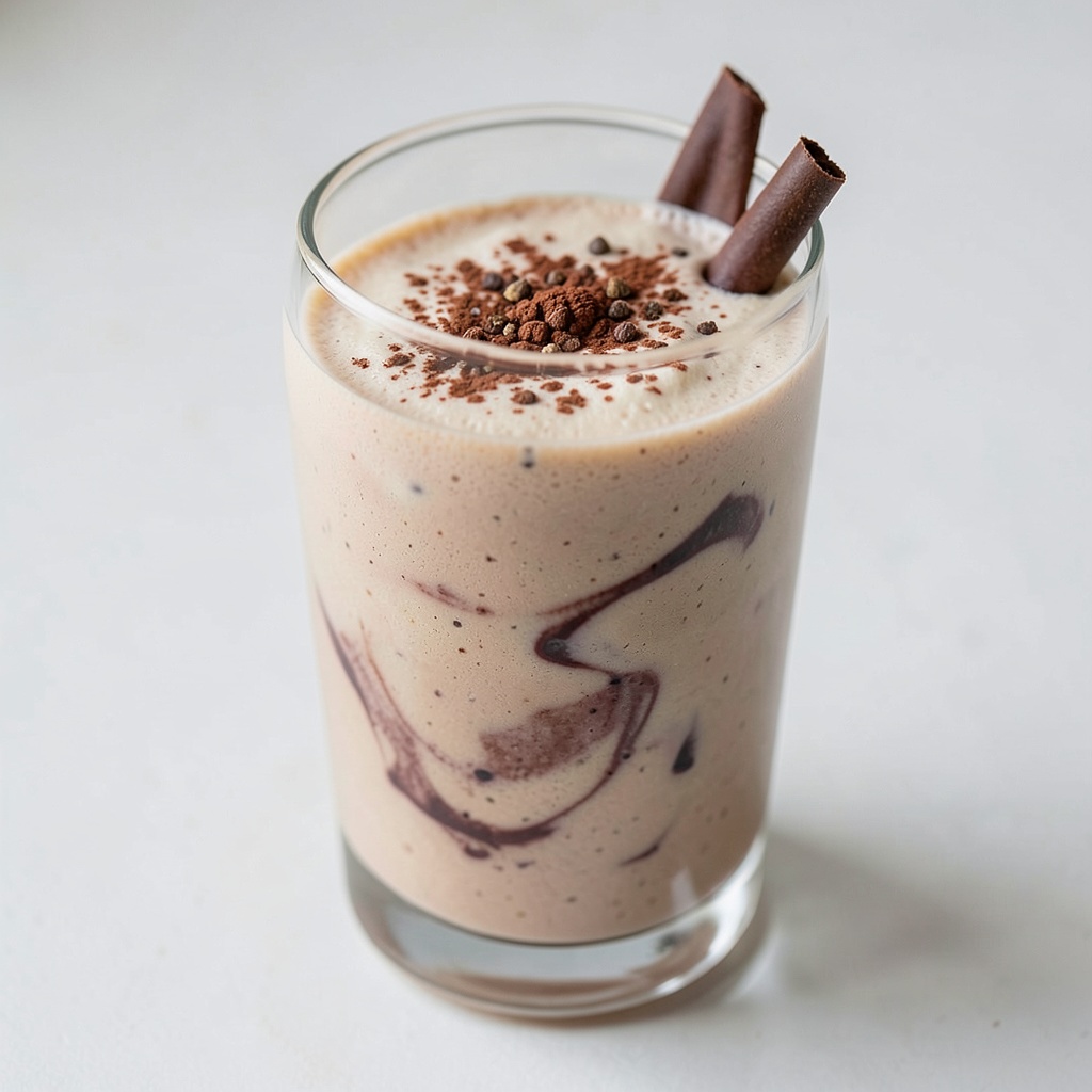 Chocolate Coffee Protein Smoothie