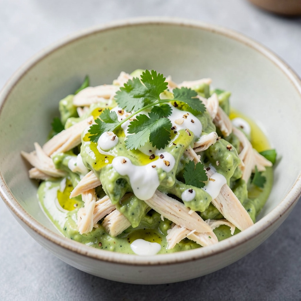 Creamy Avocado Chicken Salad