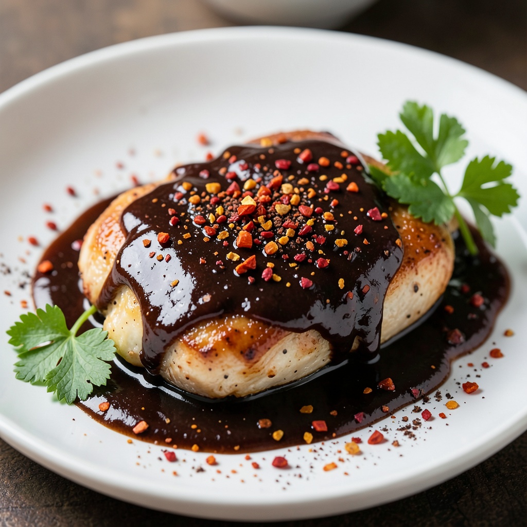 Chocolate Chili Chicken