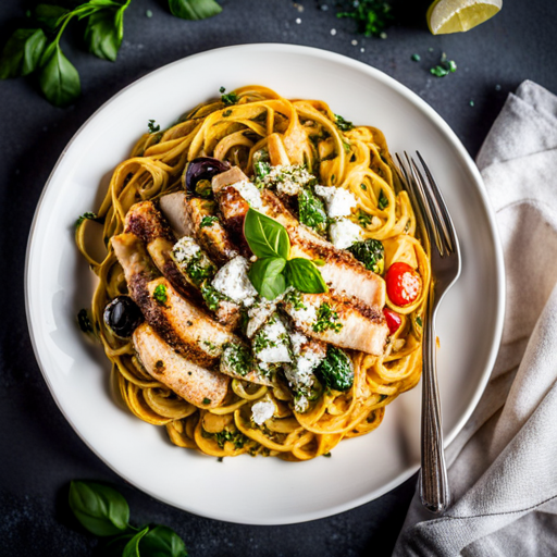 Greek Chicken Pasta