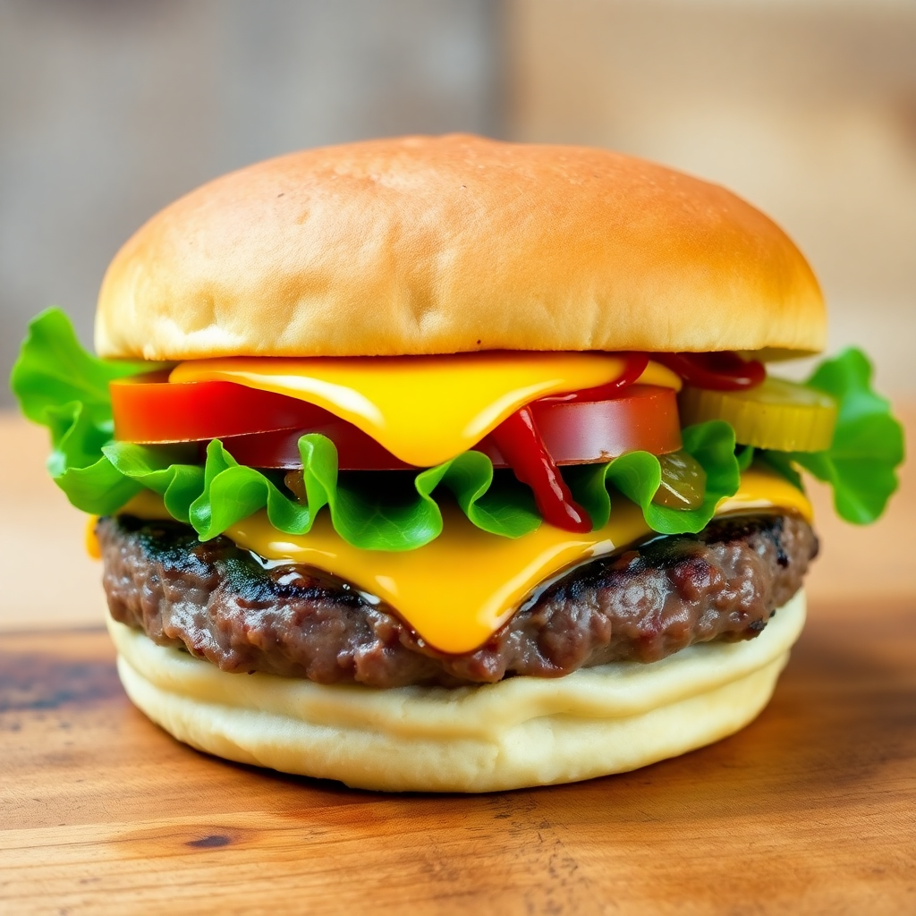 Classic American Cheeseburger