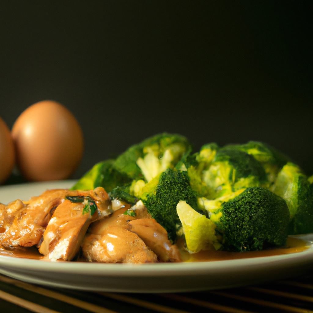 Honey Glazed Chinese Chicken with Broccoli