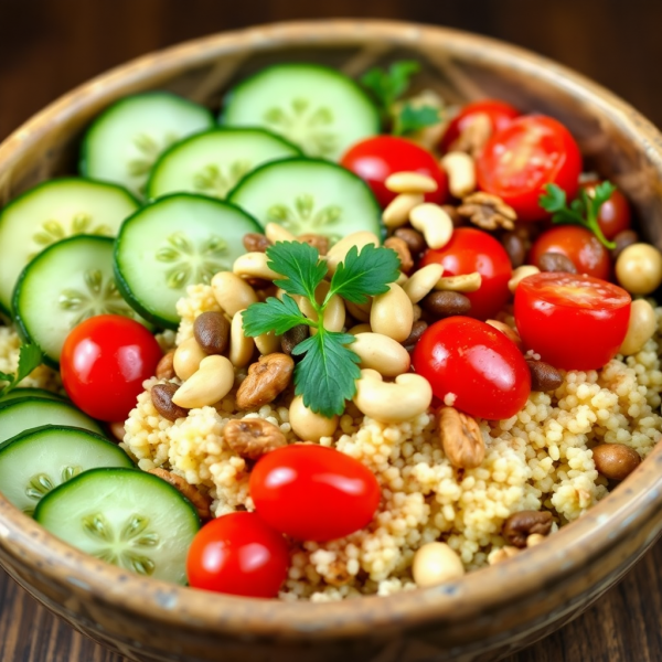 Nutty Quinoa Bowl
