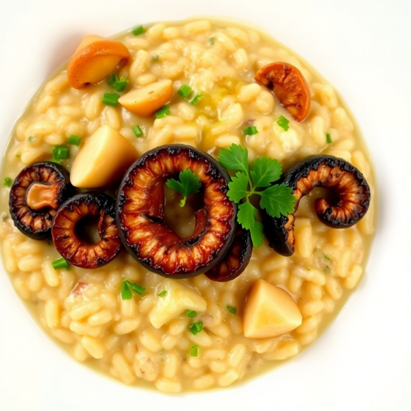Boletus Pulpo Risotto