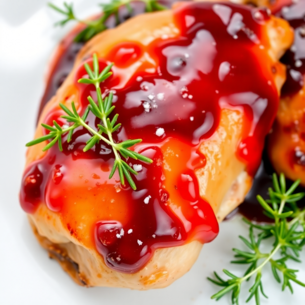 Savory Jelly Glazed Chicken