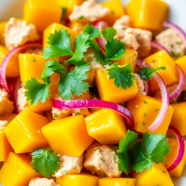 Mango Tuna Salad Delight