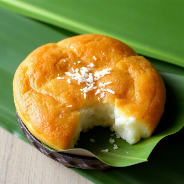 Bengali Coconut Rice Cake (Pitha)