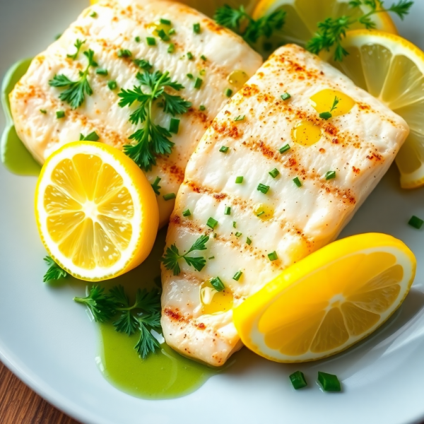 Lemon Herb Grilled Fish