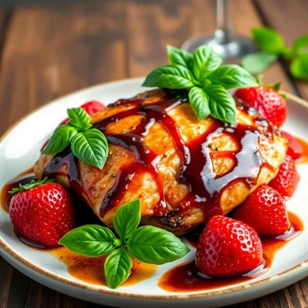 Strawberry Balsamic Chicken