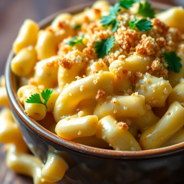 Gourmet Truffle Mac and Cheese