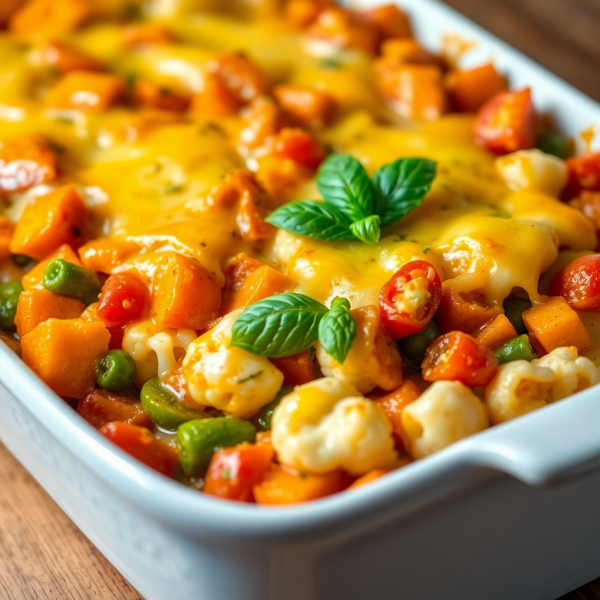 Hearty Vegetable Pasta Bake